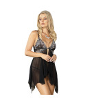 SUBBLIME - BABYDOLL IN TESSUTO TULLE PIZZO SUL PETTO L/XL SUBBLIME - BABYDOLL IN TESSUTO TULLE PIZZO SUL PETTO L/XL