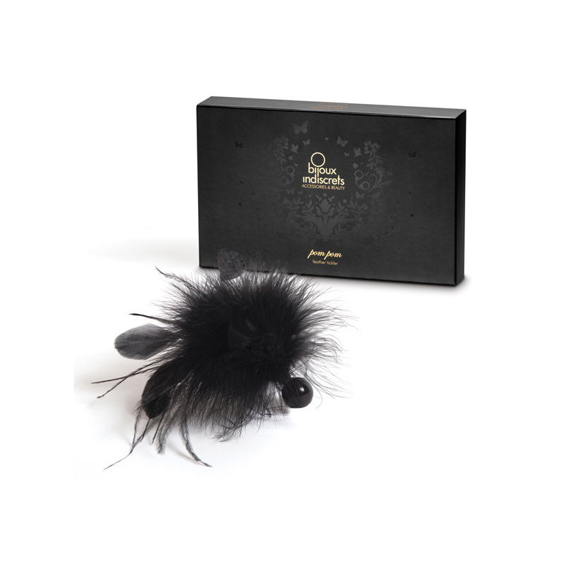 BIJOUX - SPOLVERINO IN PIUMA POM POM