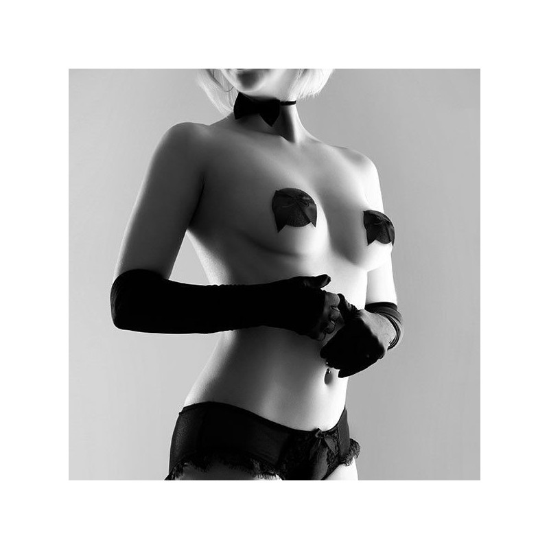 BIJOUX - COPRITEZZOLI BURLESQUE LUCIDI CON FIOCCO BIJOUX - COPRITEZZOLI BURLESQUE LUCIDI CON FIOCCO