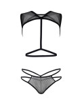 LEG AVENUE - PETTORINA CORPO A RETE E G-STRING 81538 - TAGLIA UNICA