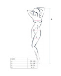 PASSION - WOMAN BS016 BODYSTOCKING ROSSO TAGLIA UNICA PASSION - WOMAN BS016 BODYSTOCKING ROSSO TAGLIA UNICA