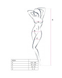 PASSION - DONNA BS024 BODYSTOCKING NERO TAGLIA UNICA PASSION - DONNA BS024 BODYSTOCKING NERO TAGLIA UNICA