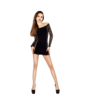 PASSION - WOMAN BS025 BODYSTOCKING ABITO NERO STILE TAGLIA UNICA PASSION - WOMAN BS025 BODYSTOCKING ABITO NERO STILE TAGLIA UNICA