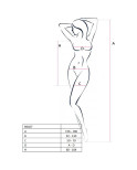 PASSION - WOMAN BS027 BODYSTOCKING ABITO BIANCO STILE TAGLIA UNICA PASSION - WOMAN BS027 BODYSTOCKING ABITO BIANCO STILE TAGLIA UNICA