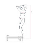 PASSION - DONNA BS031 BODYSTOCKING BIANCO TAGLIA UNICA PASSION - DONNA BS031 BODYSTOCKING BIANCO TAGLIA UNICA