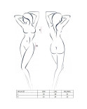 PASSION - SET DONNA SAYLA NERO TAGLIA L/XL PASSION - SET DONNA SAYLA NERO TAGLIA L/XL