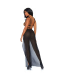 LEG AVENUE - CAGE MAXI ABITO E PERIZOMA S/M LEG AVENUE - CAGE MAXI ABITO E PERIZOMA S/M