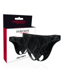 DARKNESS - MUTANDINE APERTE UNISEX TAGLIA UNICA DARKNESS - MUTANDINE APERTE UNISEX TAGLIA UNICA