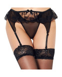 QUEEN LINGERIE - PERIZOMA CON GIARRETTIERA NERA S/M QUEEN LINGERIE - PERIZOMA CON GIARRETTIERA NERA S/M