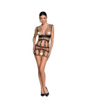 PASSION - WOMAN BS089 BODYSTOCKING NERO TAGLIA UNICA PASSION - WOMAN BS089 BODYSTOCKING NERO TAGLIA UNICA