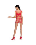 PASSION - WOMAN BS089 BODYSTOCKING ROSSO TAGLIA UNICA PASSION - WOMAN BS089 BODYSTOCKING ROSSO TAGLIA UNICA