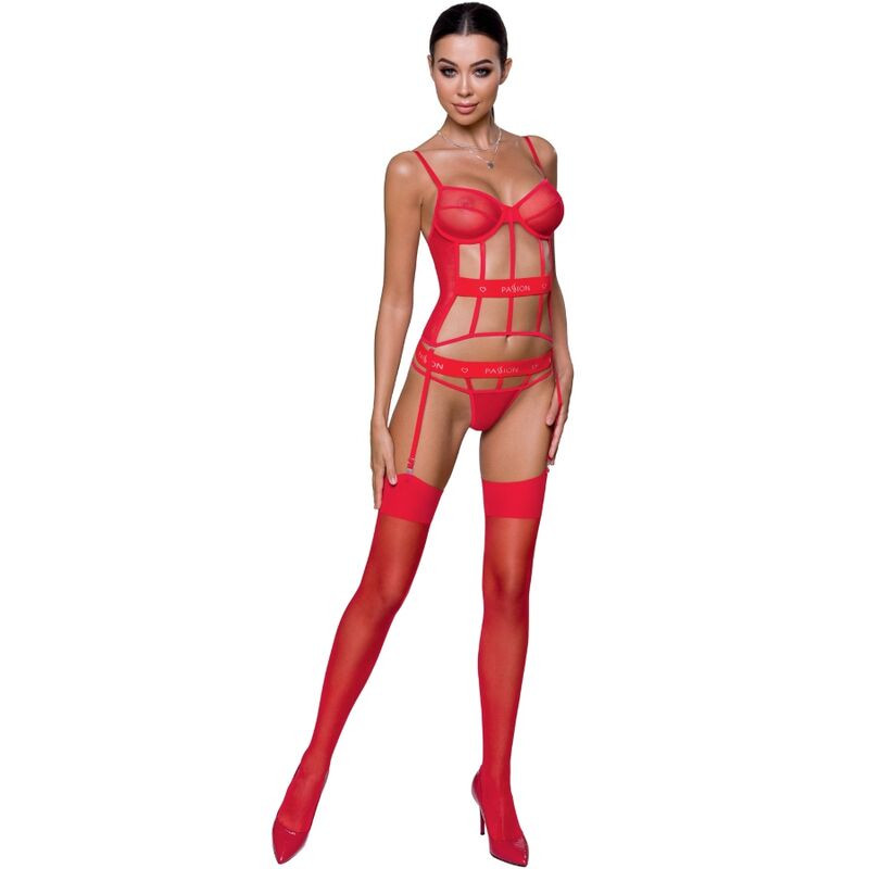 PASSION - CORSETTO KYOKA - ROSSO L/XL PASSION - CORSETTO KYOKA - ROSSO L/XL