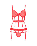 PASSION - CORSETTO KYOKA - ROSSO L/XL PASSION - CORSETTO KYOKA - ROSSO L/XL