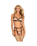 OBSESSIVE - NUDELIA SET TRE PEZZI L/XL OBSESSIVE - NUDELIA SET TRE PEZZI L/XL