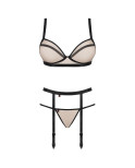 OBSESSIVE - NUDELIA SET TRE PEZZI L/XL OBSESSIVE - NUDELIA SET TRE PEZZI L/XL