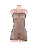 QUEEN LINGERIE - ABITO BODY A RETE CON DIAMANTI S/L QUEEN LINGERIE - ABITO BODY A RETE CON DIAMANTI S/L