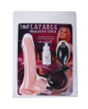 BAILE - DILDO REALISTICO GONFIABILE CON VENTOSA 15 CM