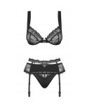 OBSESSIVE - HEARTINE SET TRE PEZZI L/XL OBSESSIVE - HEARTINE SET TRE PEZZI L/XL