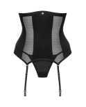 OBSESSIVE - CORSETTO CHIC AMORIA E TANGA XL/XXL OBSESSIVE - CORSETTO CHIC AMORIA E TANGA XL/XXL