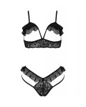 PASSION - DOLLY SET DUE PEZZI NERO L/XL PASSION - DOLLY SET DUE PEZZI NERO L/XL