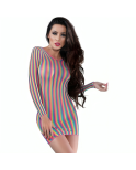 CHILIROSE - CR 4334 ABITO MULTICOLORE S/M CHILIROSE - CR 4334 ABITO MULTICOLORE S/M