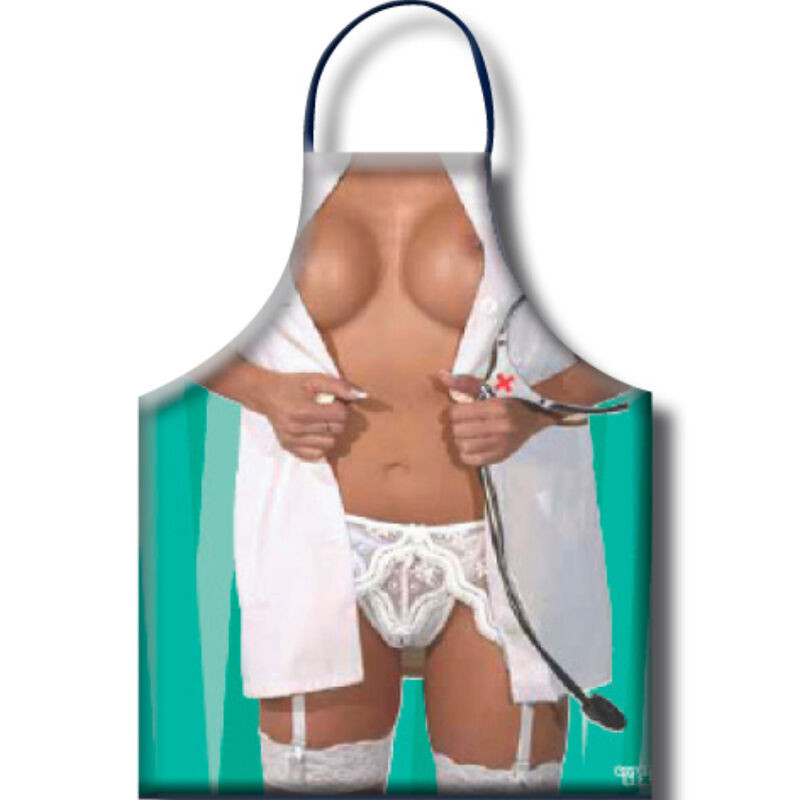 DIABLO PICANTE - GREMBIULE DA INFERMIERA DONNA DIABLO PICANTE - GREMBIULE DA INFERMIERA DONNA