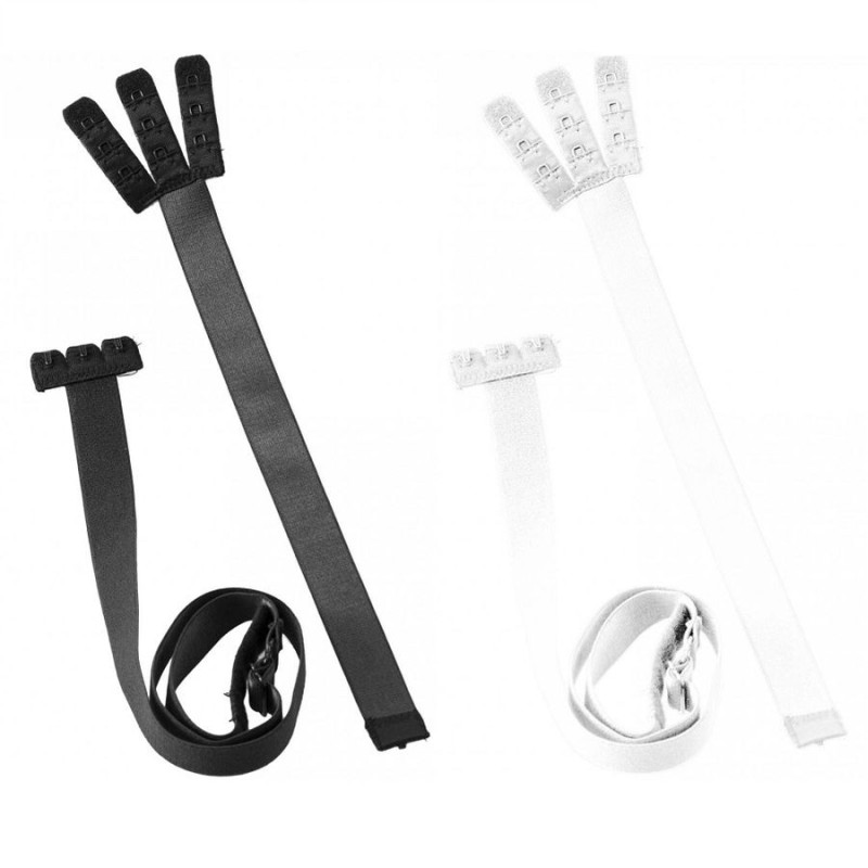 BYE-BRA - ADATTATORE PER REGGISENO APERTO SULLA SCHIENA NERO BIANCO BYE-BRA - ADATTATORE PER REGGISENO APERTO SULLA SCHIENA NERO BIANCO