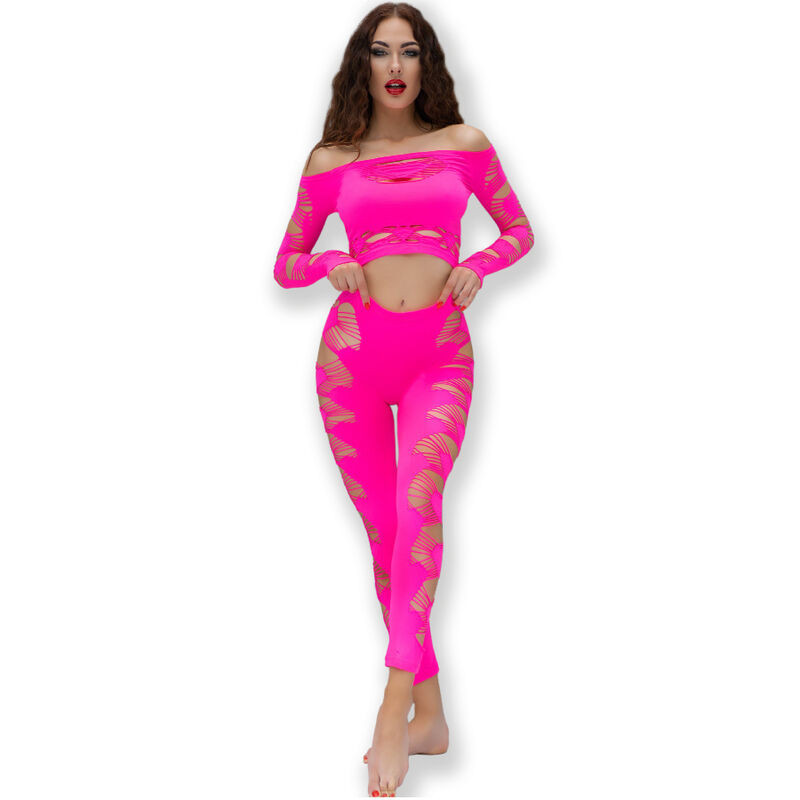 CHILIROSE - CR 4632 TOP E PANTALONE FUCSIA S/L CHILIROSE - CR 4632 TOP E PANTALONE FUCSIA S/L