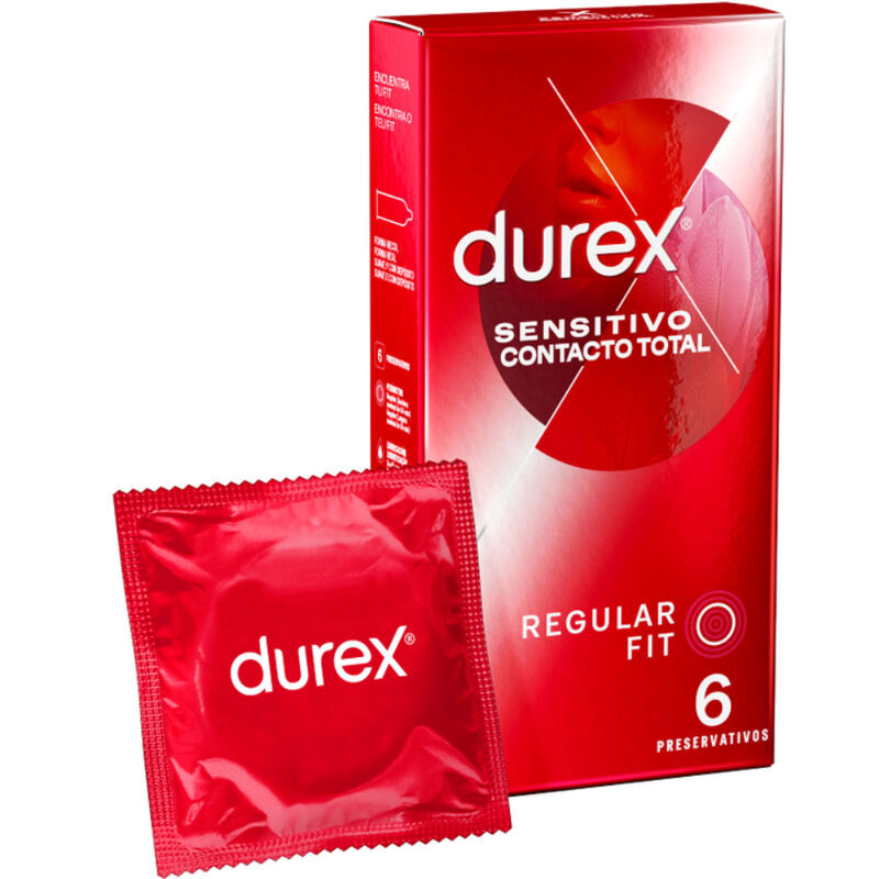 DUREX - CONTATTO SENSIBILE TOTALE 6 UNITÀ DUREX - CONTATTO SENSIBILE TOTALE 6 UNITÀ