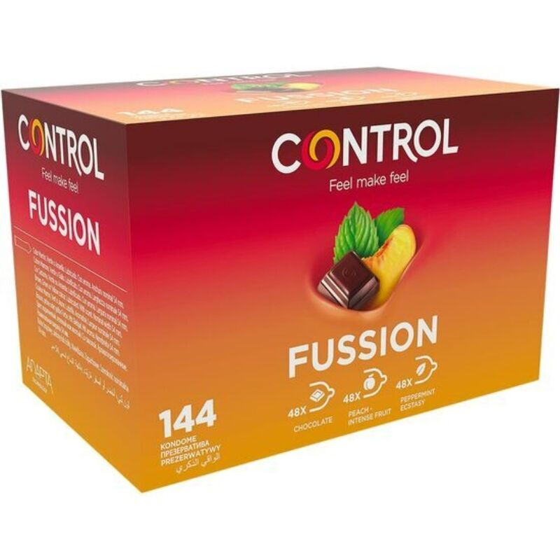 CONTROL - PRESERVATIVI ADAPTA FUSSION 144 UNITÀ CONTROL - PRESERVATIVI ADAPTA FUSSION 144 UNITÀ