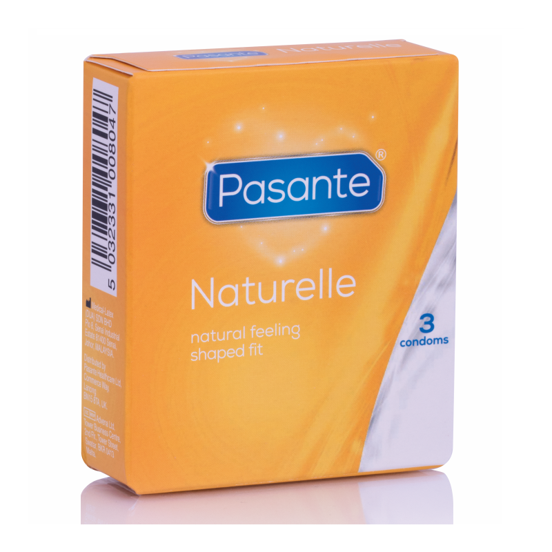 PASANTE - PRESERVATIVO NATURELLE CONFEZIONE DA 3 PASANTE - PRESERVATIVO NATURELLE CONFEZIONE DA 3