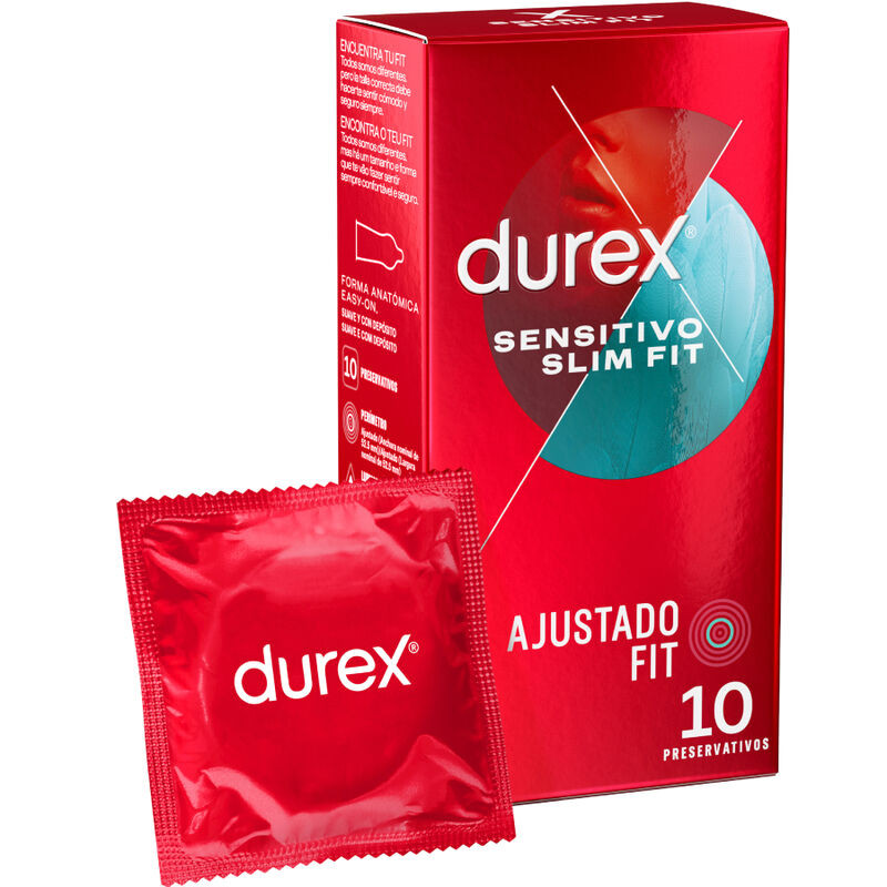 DUREX - SENSITIVO SLIM FIT 10 UNITÀ DUREX - SENSITIVO SLIM FIT 10 UNITÀ