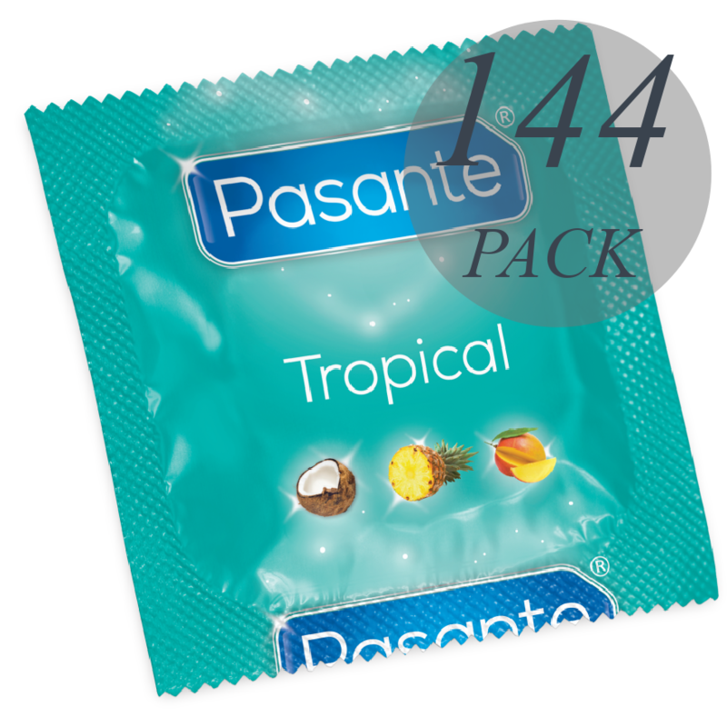 PASANTE - PRESERVATIVI BORSA TROPICALE 144 UNIT PASANTE - PRESERVATIVI BORSA TROPICALE 144 UNIT