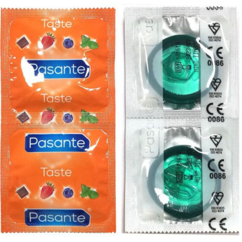 PASANTE - PRESERVATIVI GUSTO MENTA BORSA 144 UNIT PASANTE - PRESERVATIVI GUSTO MENTA BORSA 144 UNIT