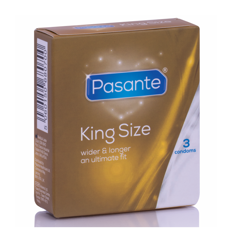 PASANTE - PRESERVATIVI KING SIZE 3 UNIT PASANTE - PRESERVATIVI KING SIZE 3 UNIT