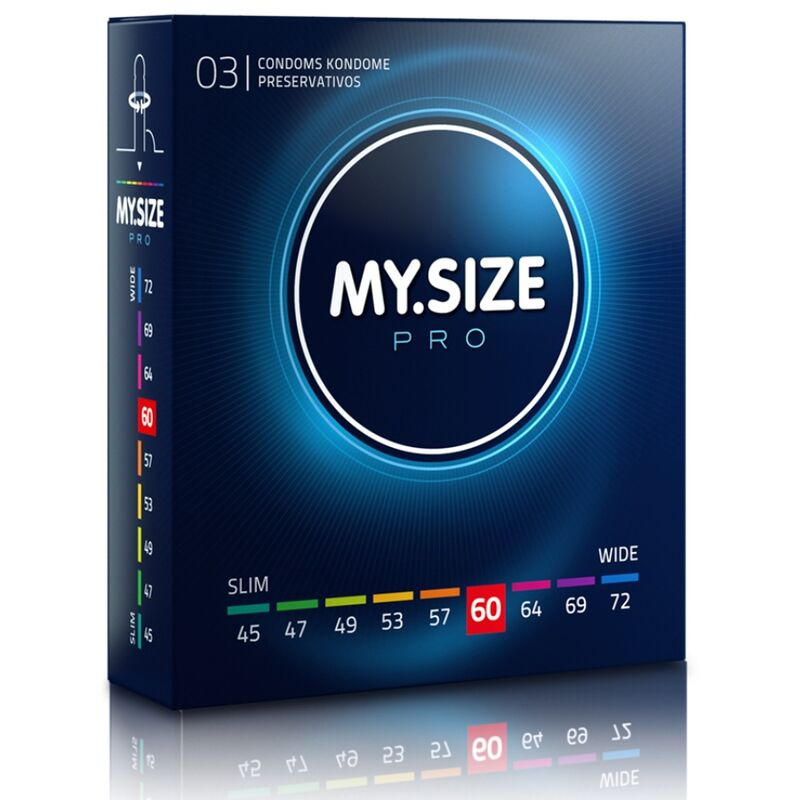 MY SIZE - PRO PRESERVATIVI 60 MM 3 UNIT MY SIZE - PRO PRESERVATIVI 60 MM 3 UNIT