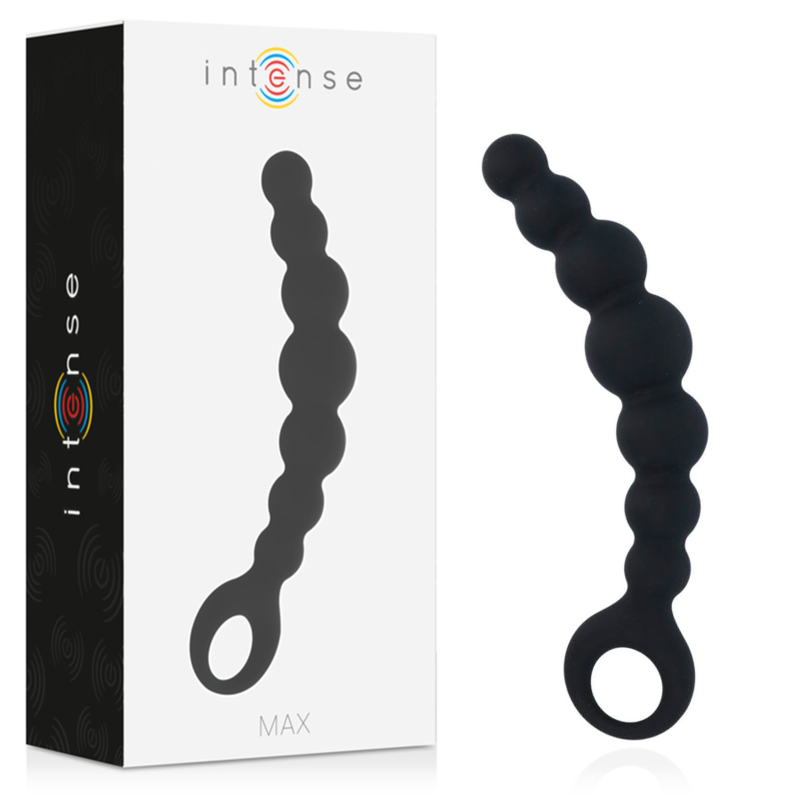 INTENSE - SFERE ANAL MAX BLACK INTENSE - SFERE ANAL MAX BLACK