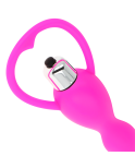 OHMAMA - STIMOLATORE ANALE CON VIBRAZIONE FUCSIA OHMAMA - STIMOLATORE ANALE CON VIBRAZIONE FUCSIA