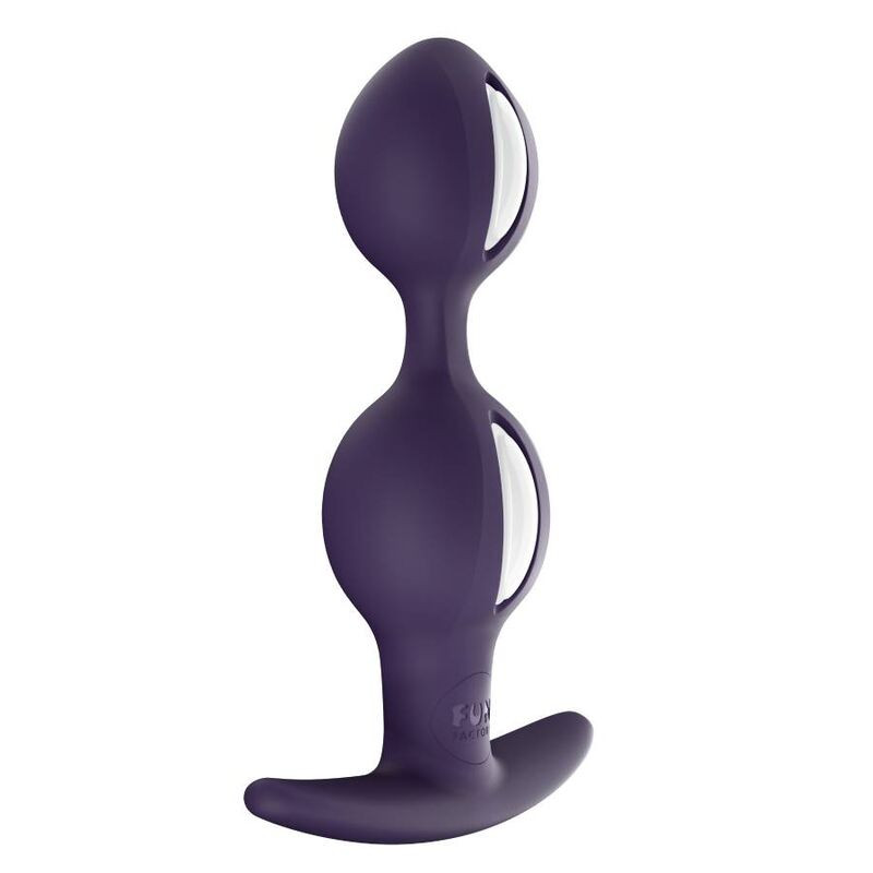 FUN FACTORY - B BALLS DUO BIANCO/VIOLA SCURO FUN FACTORY - B BALLS DUO BIANCO/VIOLA SCURO