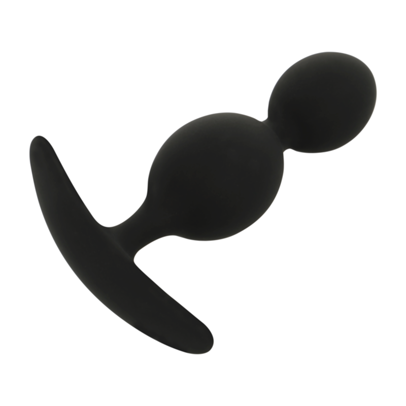 BLACKSILVER - ORSON PLUG IN SILICONE 2 ONDE ANAL 9 CM BLACKSILVER - ORSON PLUG IN SILICONE 2 ONDE ANAL 9 CM