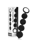 BLACKSILVER - ROSARIO ANALE LENNON 4 SFERE IN SILICONE 15 CM BLACKSILVER - ROSARIO ANALE LENNON 4 SFERE IN SILICONE 15 CM
