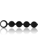 BLACKSILVER - ROSARIO ANALE LENNON 4 SFERE IN SILICONE 15 CM BLACKSILVER - ROSARIO ANALE LENNON 4 SFERE IN SILICONE 15 CM