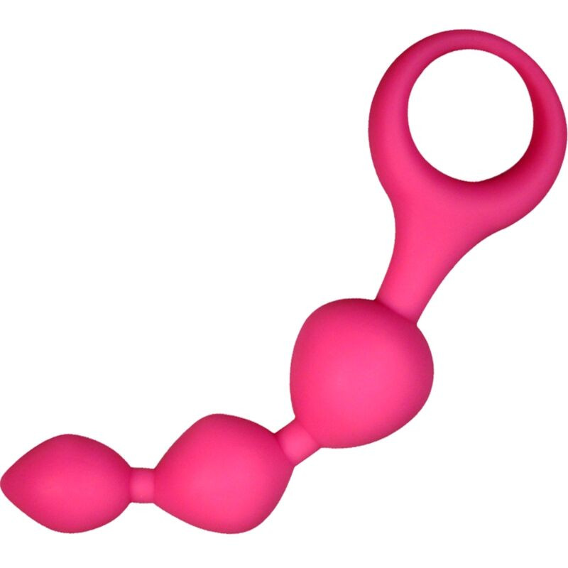 ALIVE - SFERE ANALI IN SILICONE TRIBALL ROSA 15 CM ALIVE - SFERE ANALI IN SILICONE TRIBALL ROSA 15 CM