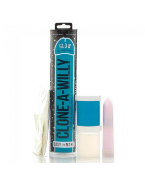 CLONE A WILLY - CLONATORE DEL PENE LUMINESCENTE BLU CON VIBRATORE