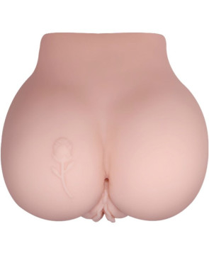 CRAZY BULL - VAGINA E ANO CON TATUAGGIO REALISTICO CON VIBRAZIONI