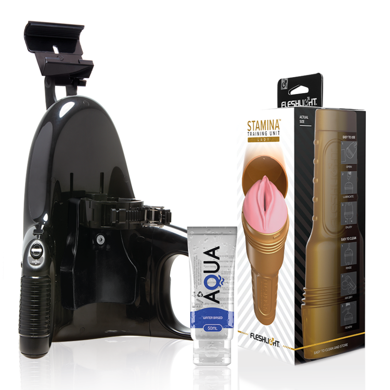 FLESHLIGHT - UNIT DI ALLENAMENTO PINK LADY STAMINA + LANCIO UNIVERSALE + LUBRIFICANTE AQUA QUALITÀ 50 ML FLESHLIGHT - UNIT DI ALLENAMENTO PINK LADY STAMINA + LANCIO UNIVERSALE + LUBRIFICANTE AQUA QUALITÀ 50 ML
