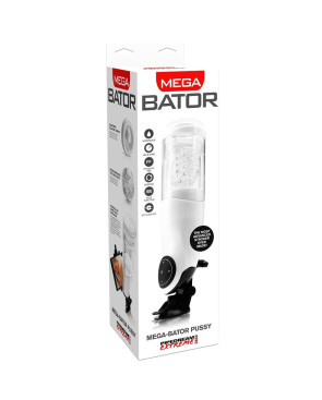 EXTREME TOYZ - PDX MEGA BATOR USB MASTURBATORE MASCHIO VAGINA BIANCO