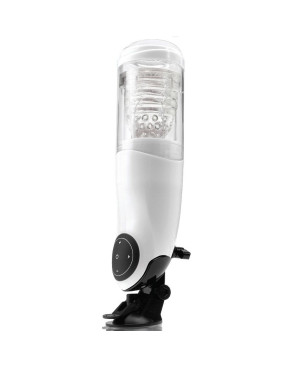 EXTREME TOYZ - PDX MEGA BATOR USB MASTURBATORE MASCHIO VAGINA BIANCO