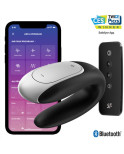 SATISFYER - VIBRATORE DOUBLE FUN PARTNER NERO SATISFYER - VIBRATORE DOUBLE FUN PARTNER NERO