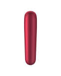 SATISFYER - VIBRATORE E VENTOSA DUAL LOVE CON ARIA PULSATA ROSSO SATISFYER - VIBRATORE E VENTOSA DUAL LOVE CON ARIA PULSATA ROSSO
